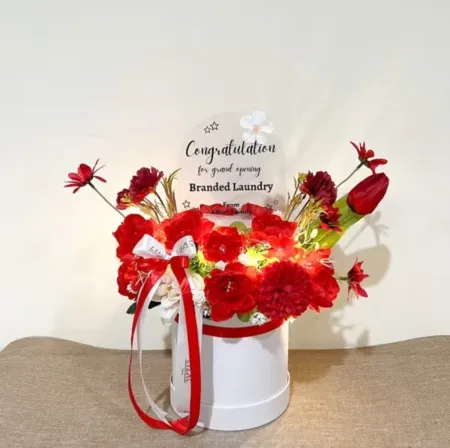 Bloom Box Akrilik Ucapan Grand Opening Kabupaten Lamongan