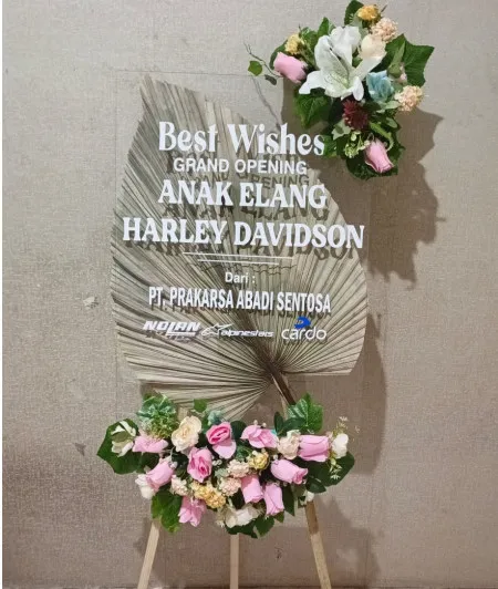 Papan Akrilik Ucapan Grand Opening Kabupaten Lamongan